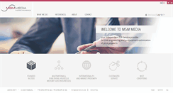 Desktop Screenshot of msm-media.com